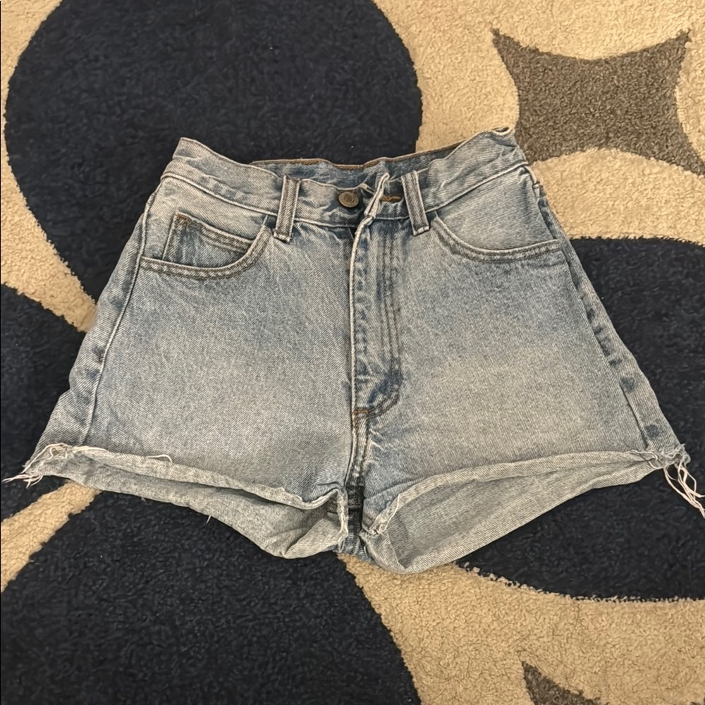 J Galt Denim High-Waisted Women's Shorts